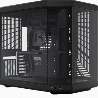 Innovative Dual Chamber Gaming Case with Enhanced Airflow Design